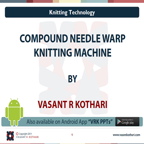 26CompoundNeedleWarpKnittingMachine